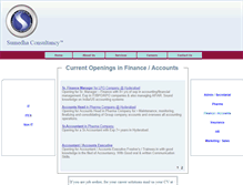 Tablet Screenshot of finance.accounts.jobs.sumedhaconsultancy.com